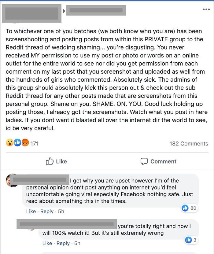 Uh Oh... Shame. On. Us. (18k In The Group On Facebook)