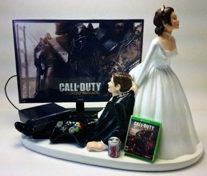 While We’re On The Topic Of Cake Toppers....i Can’t Stand The “Woman Trapping The Man And Keeping Him From Things He Likes To Do” Trope. There Are Far Too Many Versions Of These