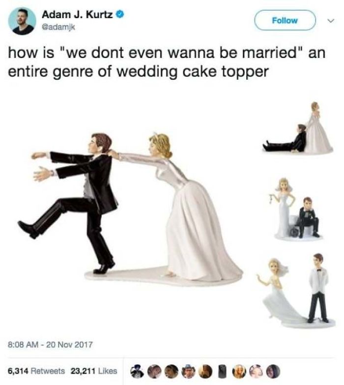 More Depressing Af Cake Toppers, Just Why?