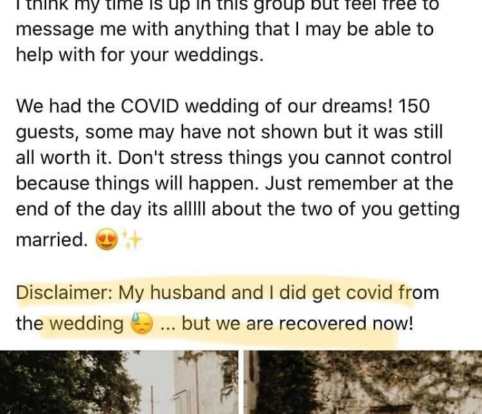 We Both Got Covid But All That Matters Is That We’re Married