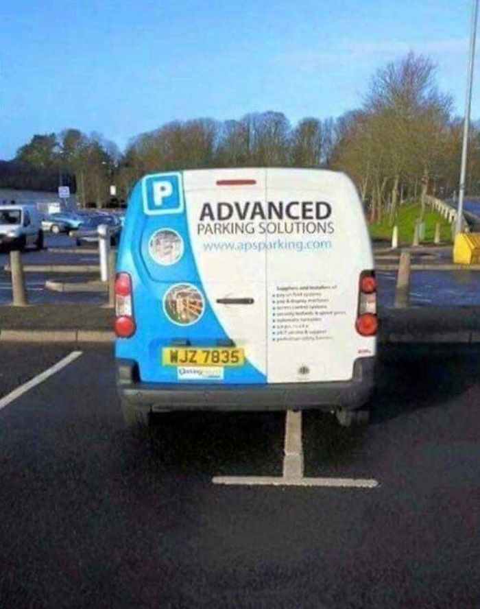 Nice Parking Job There Mr. Advanced Parking Solutions