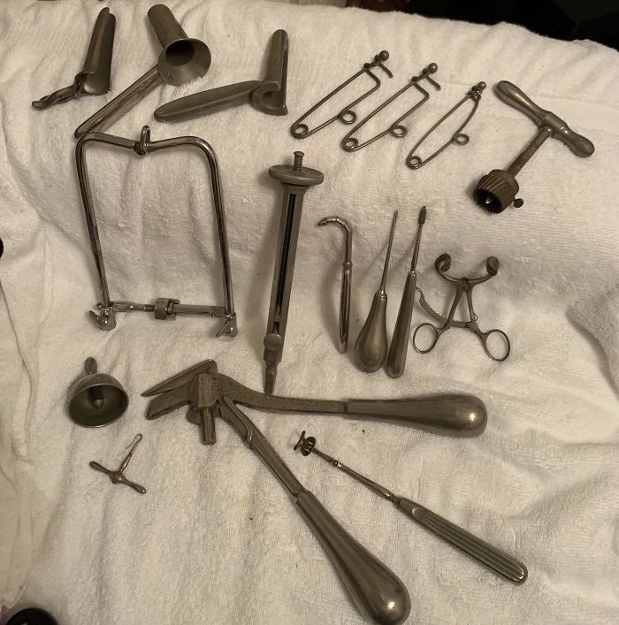 Bought A Load Of Old Surgeons Tools And Need Help Identifying What They Are