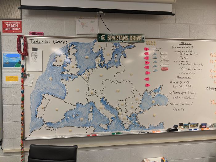 My Teacher Was Excited For Our WWI Unit