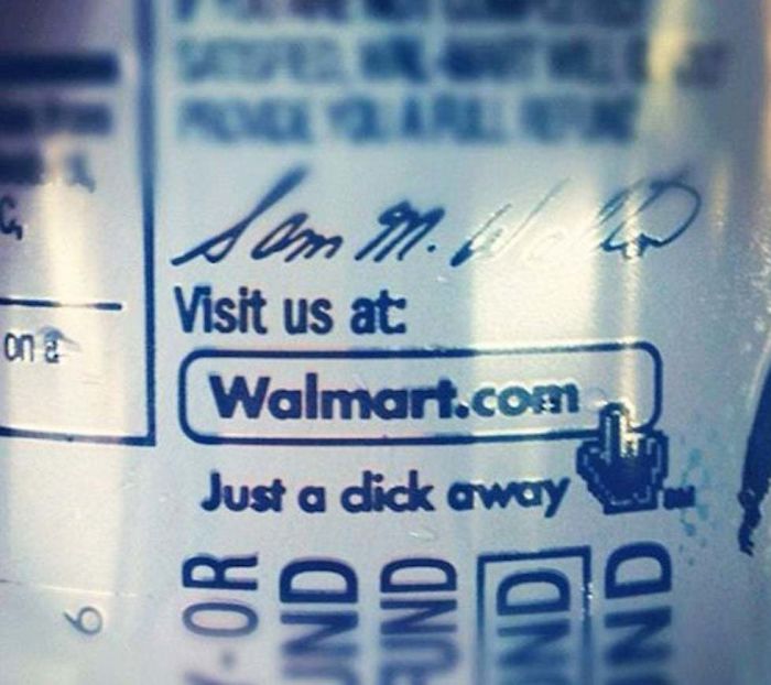 Walmart Doesn't Seem To Be Too Far Away...