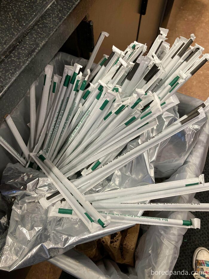 Dear Customers, This Is What Happens When You Reach Around The Shields To Help Yourself. Please Stop.