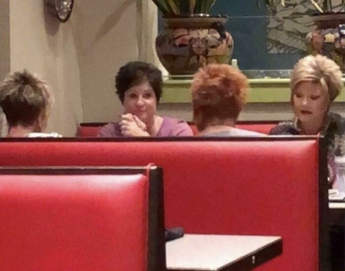 Mary, Sharon, Lisa, And Katie Getting Ready To Call Corporate Because They Didn’t Get A Reusable Red Cup Today