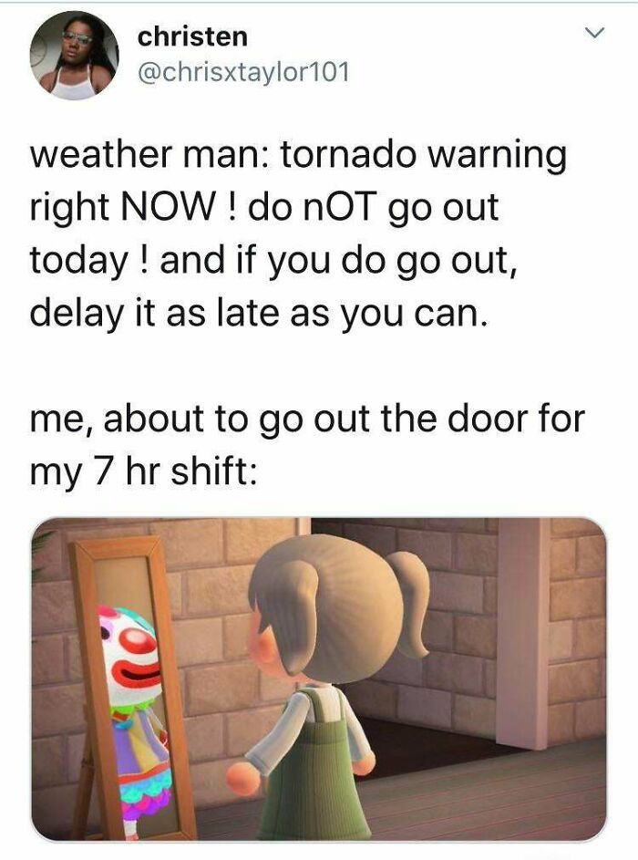 The Storm Hit Right When My Shift Starts