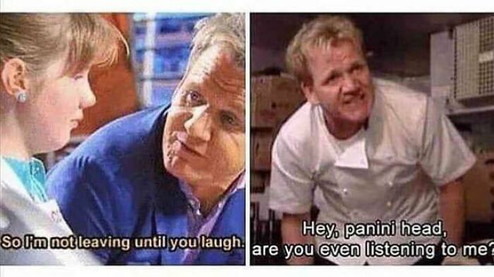 Me Talking To A Green Bean vs. Me Talking To A Fellow Shift