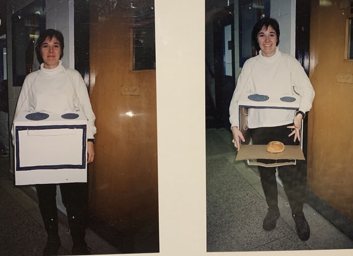 19 Years Ago Today, On Halloween, This Is How I Announced To My Students And Colleagues That I Was Pregnant