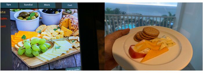 Ordered This Delicious Cheese Platter...