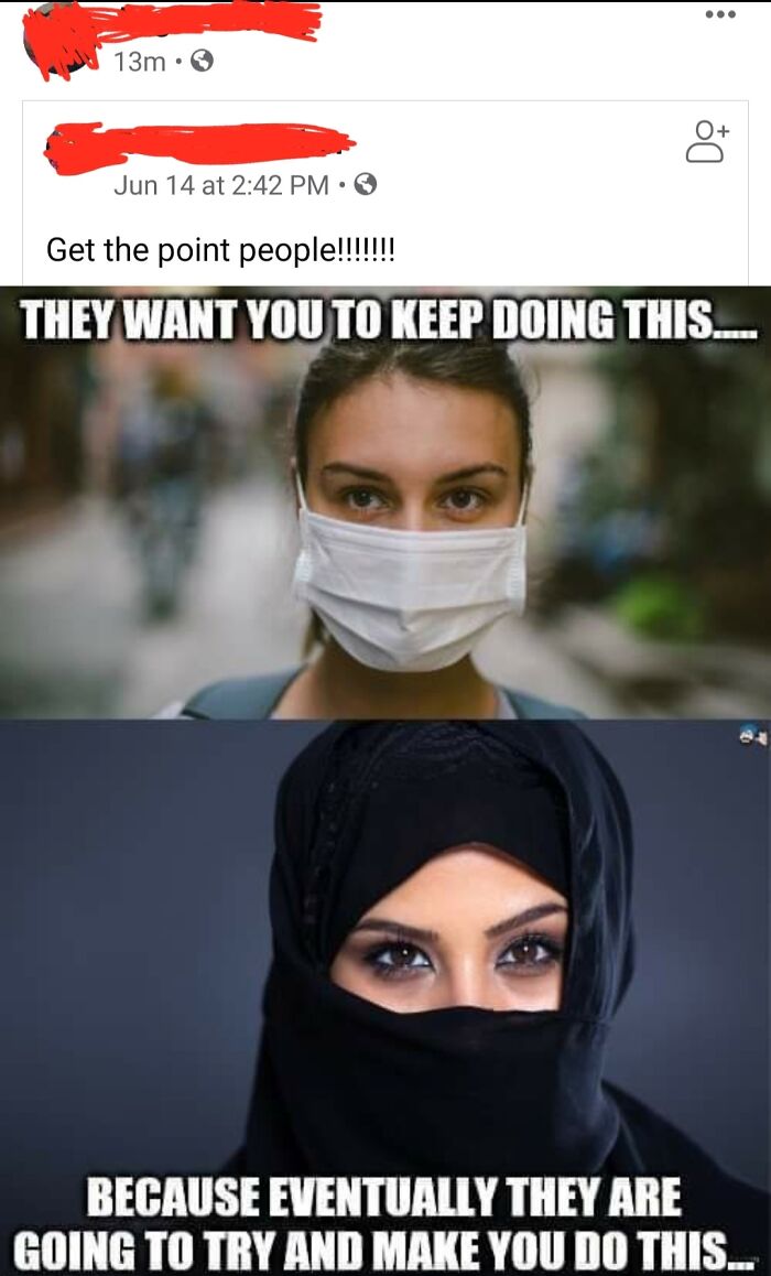 My Mom, 13 Minutes After I Asked Her To Stop Trying To Encourage My 78yr Old Grandmother To Go Out Without A Mask