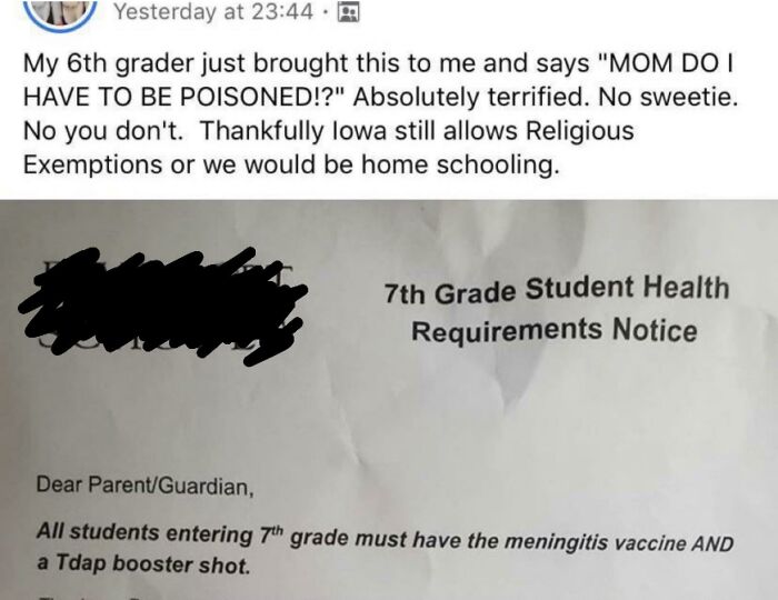 No Poison For You, Sweetie. Just Meningitis