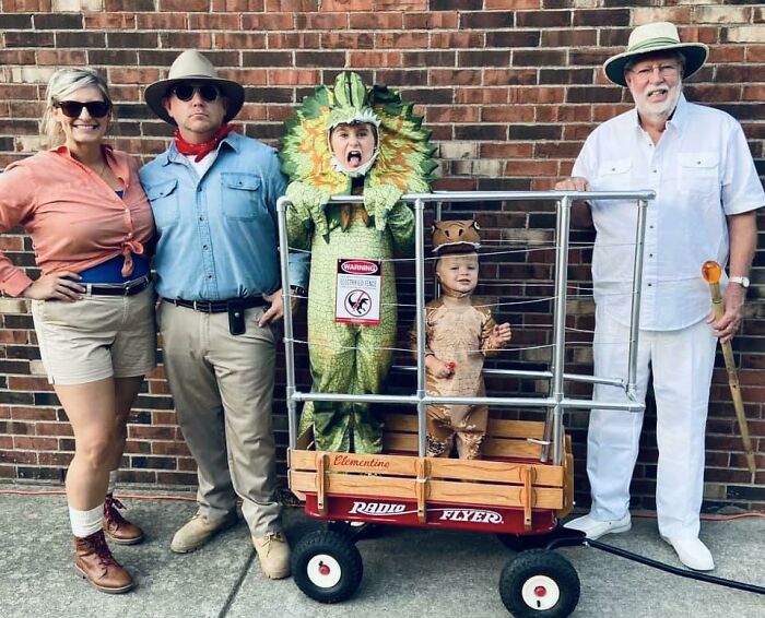 We Finally Got My Father-In-Law To Play Along With Us For Halloween