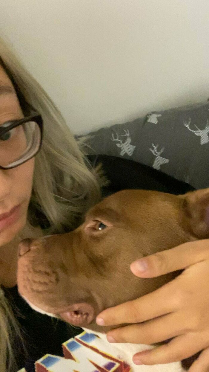 The Way My Rescued Baby Keeps Looking At Me