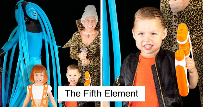 We Are Two Dads With Twins And Every Year We Put Together Full-Body Halloween Costumes For Our Family (6 Pics)