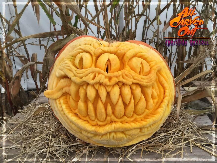 47 Kg 3-Eyed Monster Carving!