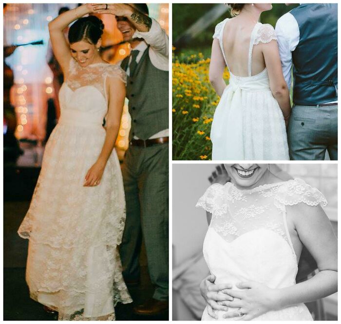 [burdastyle Tiered Dress #112] I Made My Wedding Dress! (Photos By Ericka Dawn Photography)