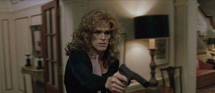 In The Boondock Saints (1999) It Is Established In The Beginning That Il Duce Only Has One Rule, That He Doesn't Kill Women Or Children. This Is Why Willem Dafoe's Character Is The Only One To Survive His Slaughter During This Scene