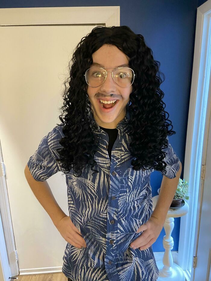 Raising Him Right- Son’s Choice Of Costume This Year