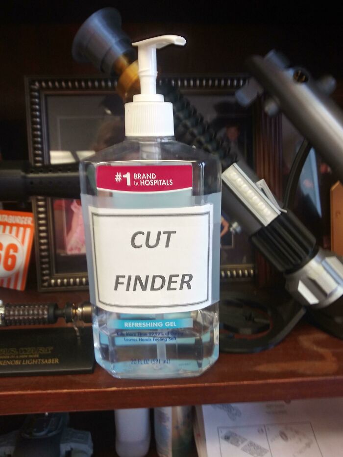 Hand Sanitizer Found At My Chiropractor's Office