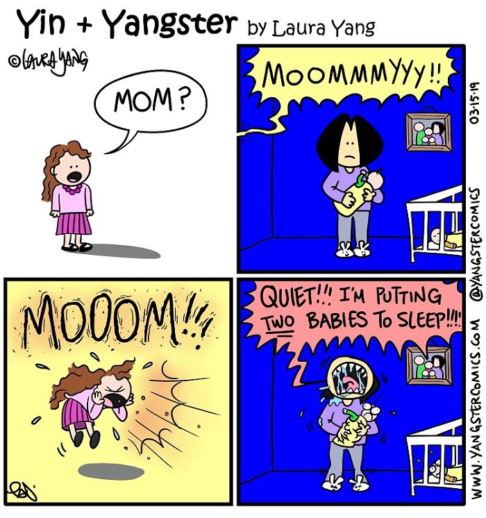 Busy Mom Of 3 Eeks Out A Cartoon Weekly