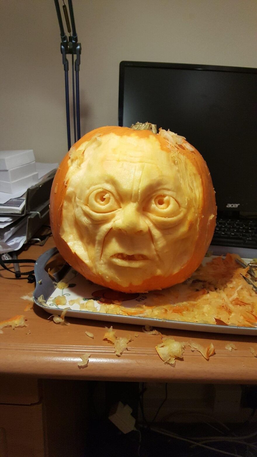 Gollum (Running Out Of Pumpkin Names!)