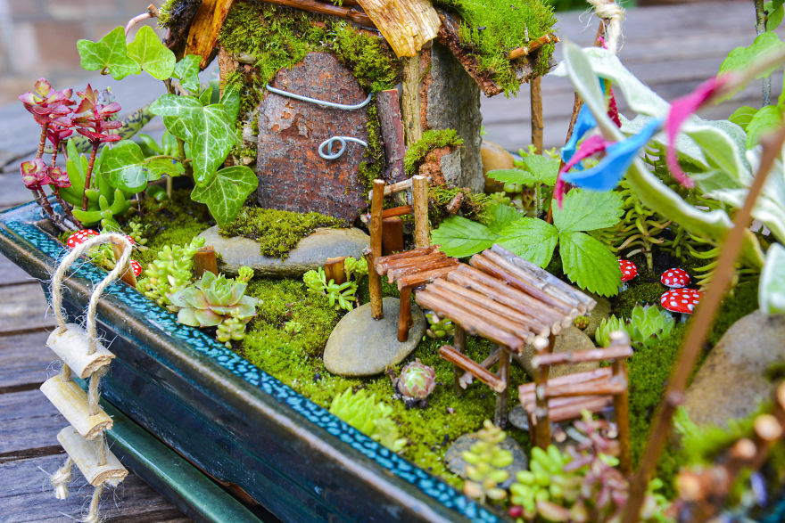 I Started Making Tiny Gardens At Home To Relax From My Everyday Job (28 Pics)