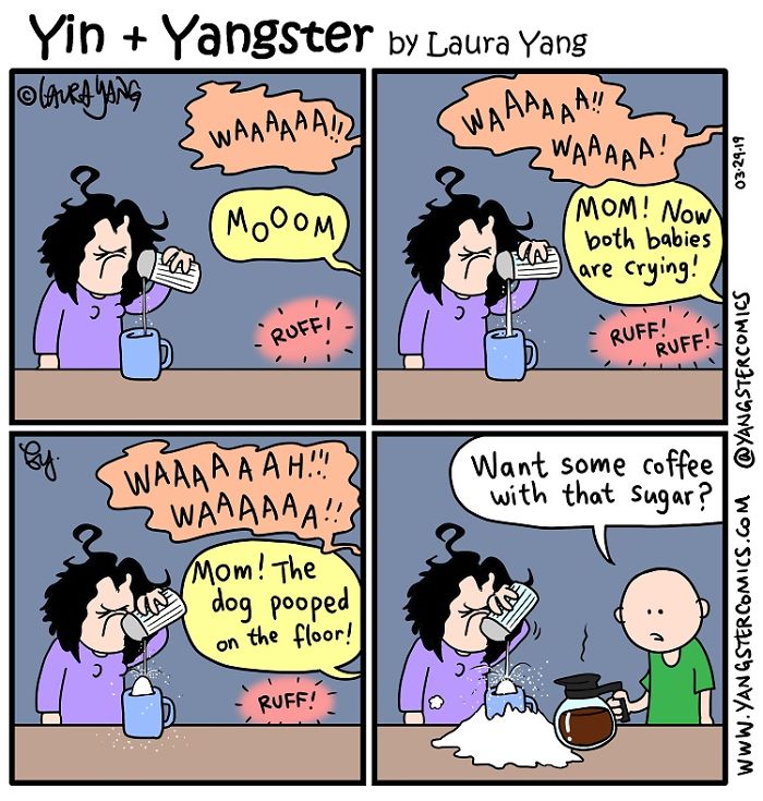 Busy Mom Of 3 Eeks Out A Cartoon Weekly