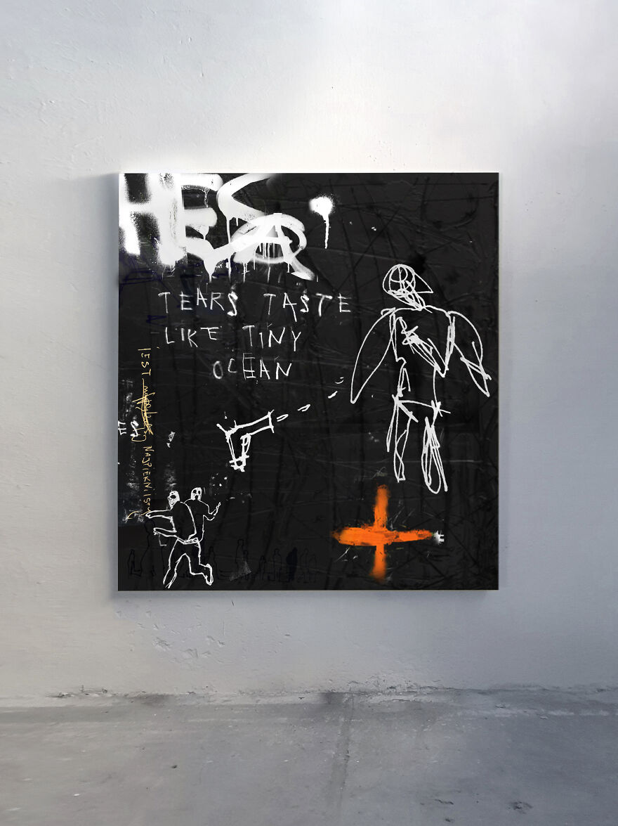 I've Discovered That Drawing With Different Hands Opens Up Different Aspects Of My Personality (39 Pics) I've Discovered That Drawing With Different Hands Opens Up Different Aspects Of My Personality (39 Pics)