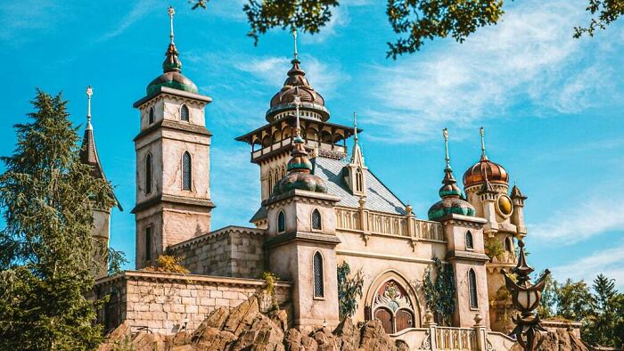 Efteling, A Fairytale-Themed Amusementpark In The Netherlands.