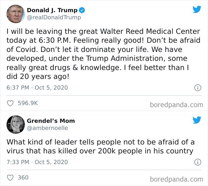 Don't Be Afraid You Said?