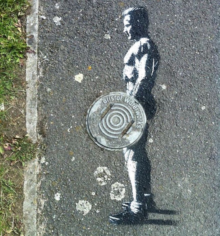 This Street Artist Creates Amazing Works That Interact With Their Surroundings