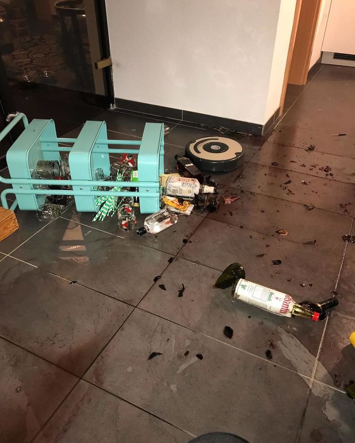 Go Home, Roomba! You’re Drunk