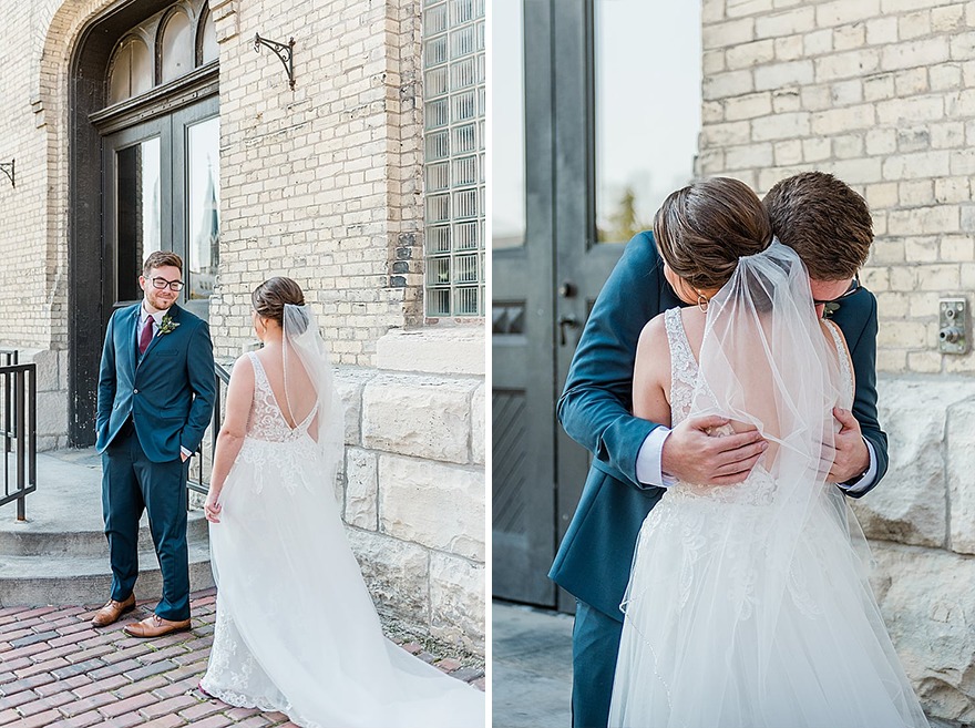 Funny Best Man Crashes First Look In A $60 Goodwill Wedding Dress