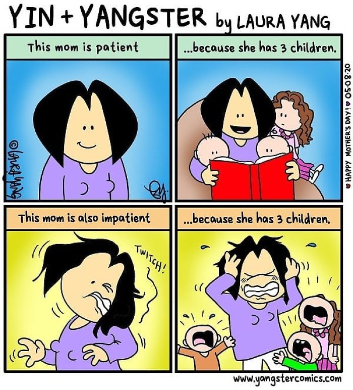 Busy Mom Of 3 Eeks Out A Cartoon Weekly