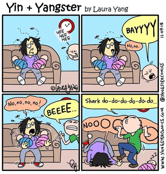 Busy Mom Of 3 Eeks Out A Cartoon Weekly