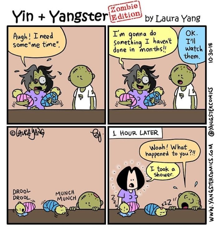 Busy Mom Of 3 Eeks Out A Cartoon Weekly