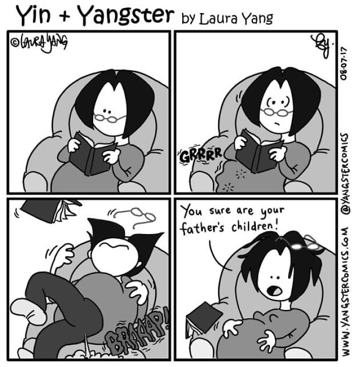 Busy Mom Of 3 Eeks Out A Cartoon Weekly