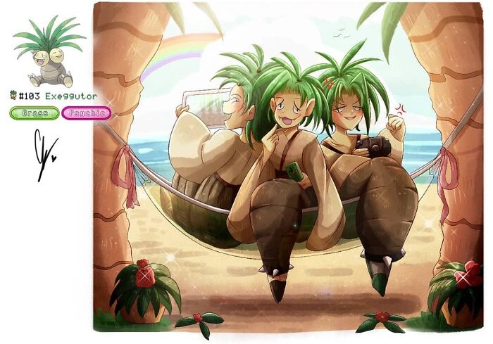 The Terrator Sisters As The Exeggutor
