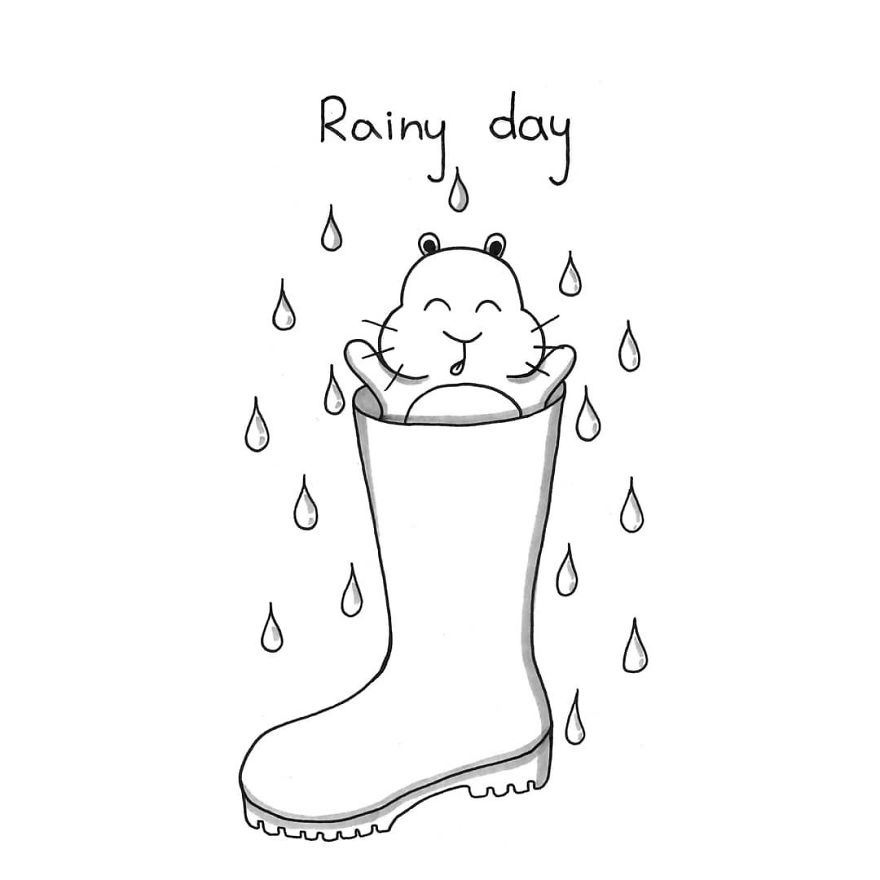 And... It's Raining!