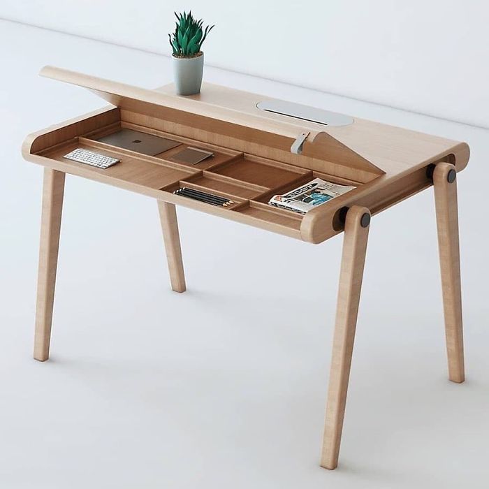Woody Desk By Paqué Dudley Mawalla
