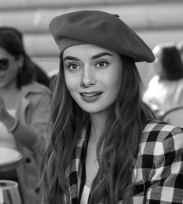 Lily Collins + Audrey Hepburn