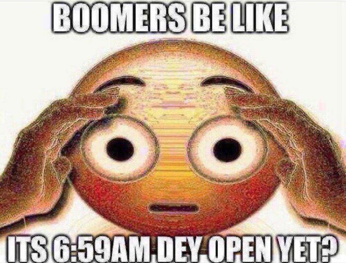 When Customers Demand To Be Let In Before Opening