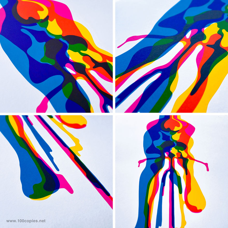 Cycling Print That Glows!!!