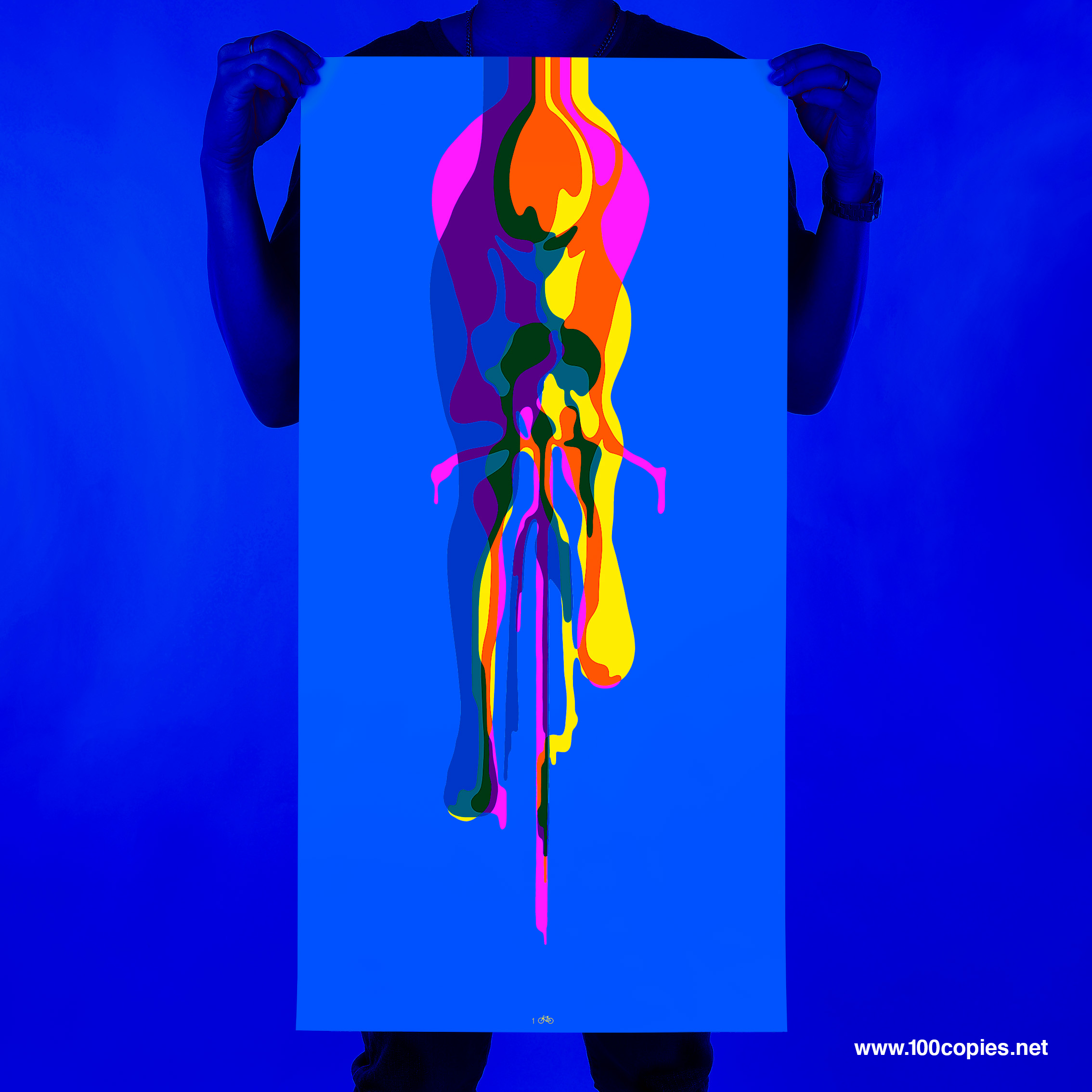 Cycling Print That Glows!!!