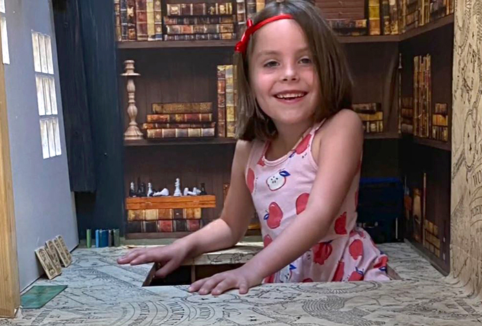 &ldquo;My Daughter Just Found The Secret Street I Built Behind Her Wardrobe For Lockdown!&rdquo;