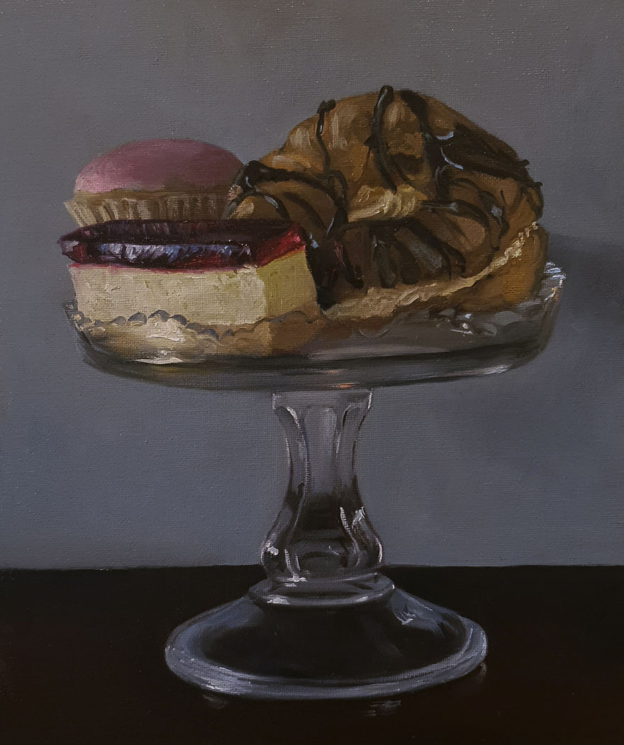 "Little Lockdown Paintings" By Artist Llael Mcdonald