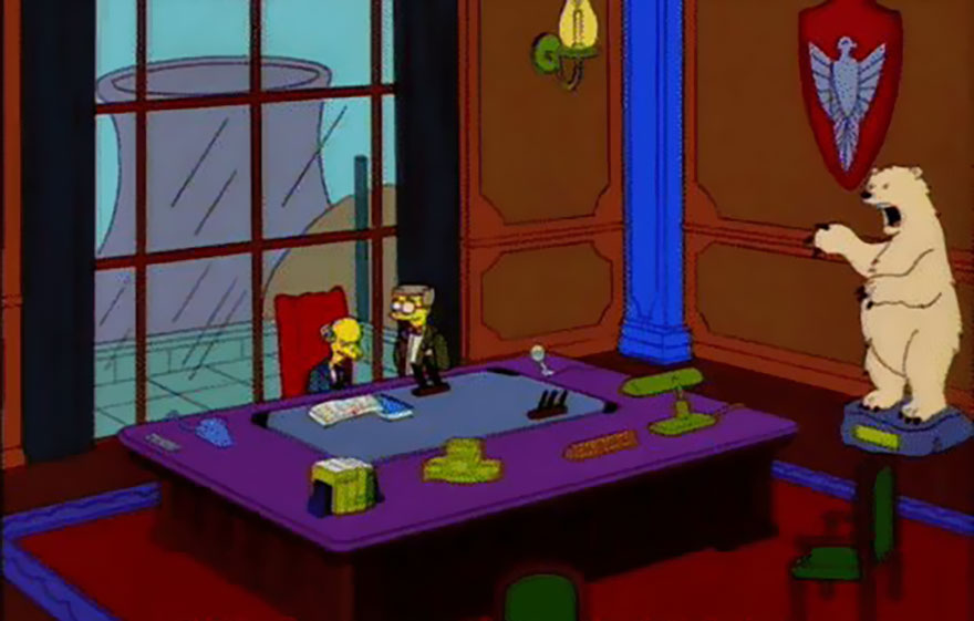 Here's What The Simpsons Interiors Would Look Like If Wes Anderson Created Them