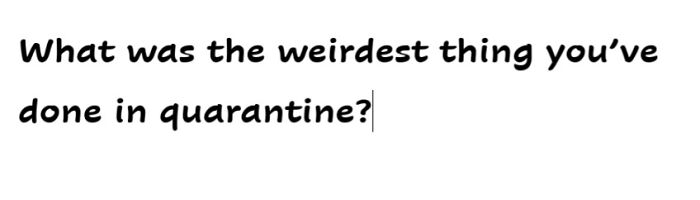 Here's A Little Quiz To Do If You're Bored :)