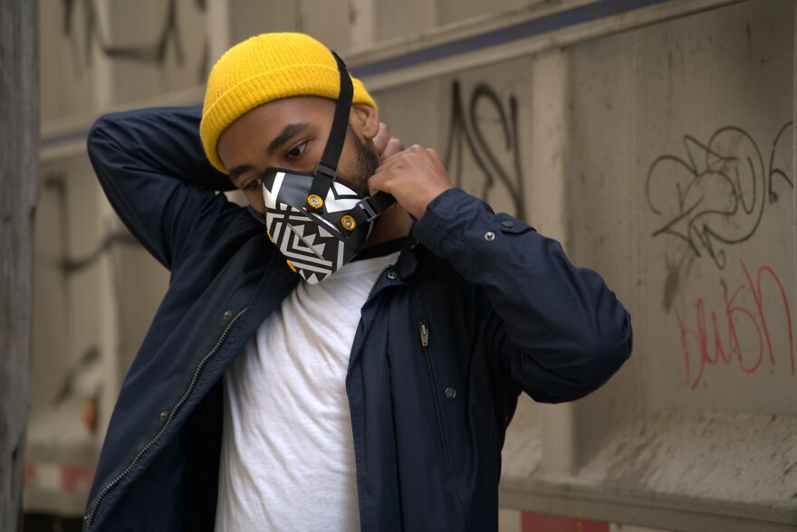 I Designed Custom Designer Respirator Masks While In Quarantine. I Designed Custom Designer Respirator Masks While In Quarantine.